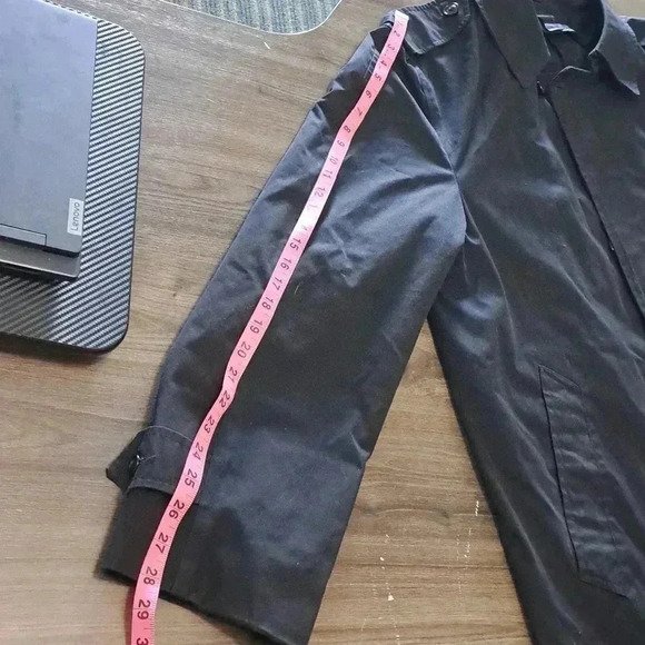 Vintage Neptune Garment Co. Military Man's Trench Coat All Weather Size Long 42 - Picture 12 of 13